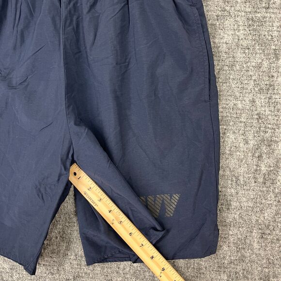 U.S.Navy Shorts Mens Medium Blue USA Made Military USN Issued Fitness Uniform - Picture 5 of 9
